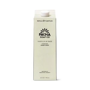 Pacha Soap Co. Liquid Hand Soap Refill 32 oz. vanilla & sage pump not included